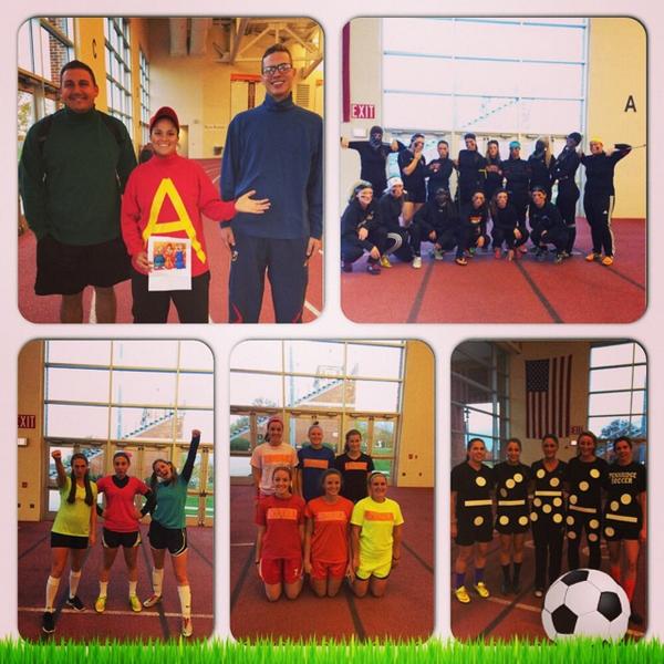 SU_WSOC's tweet photo. Had some Halloween fun tonight at practice!! Ninjas, crayons, power puff girls, dominos...  http://t.co/dstyevKp6k http://t.co/DF28L1exFP
