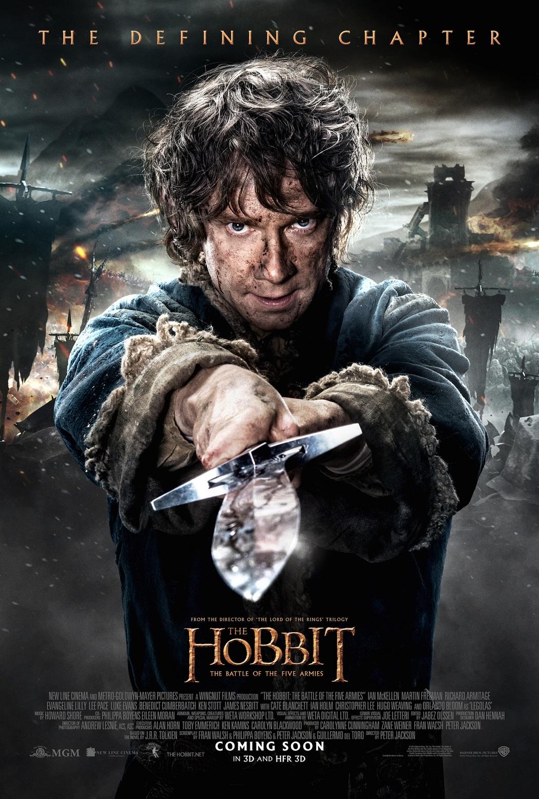  The Battle Of The Five Armies is coming soon! 

Wed like to wish a Happy Birthday to Peter Jackson! 