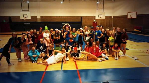 cheermshs's tweet photo. #halloweenpractice #work2gethersucceed2gether http://t.co/d57l1rv8QX