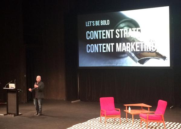 Thank you <a href="/jcolman/">Jonathon Colman</a> for saying that content strategy is not content marketing or CopyWriting. Yes! #wd14