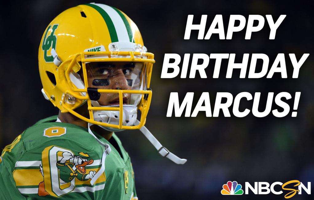 Happy Birthday to QB Marcus Mariota! 