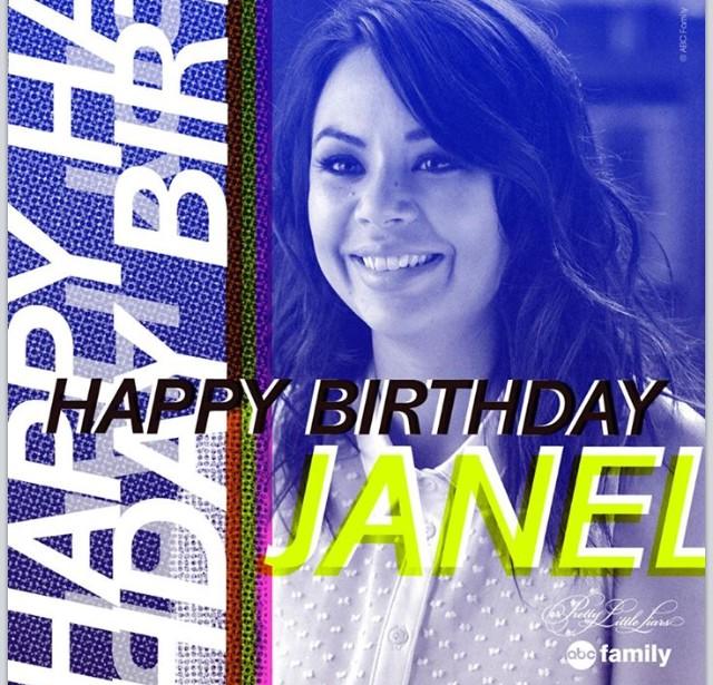 Happy Birthday Janel Parrish!     