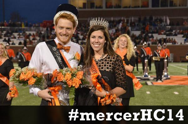 MercerYou's tweet photo. For those who can't make it this weekend, follow along with Homecoming Live! at http://t.co/bfVtFXqHOK #mercerHC14 http://t.co/6oBhWLBKH3