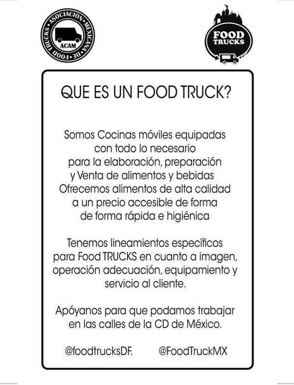 GastronautaDF's tweet photo. Los foodtrucks son un importante movimiento cultural. Hoy están bajo ataque en el DF. Apóyalos! #YoSiQuieroFoodTrucks http://t.co/TE4ZCXZxGr