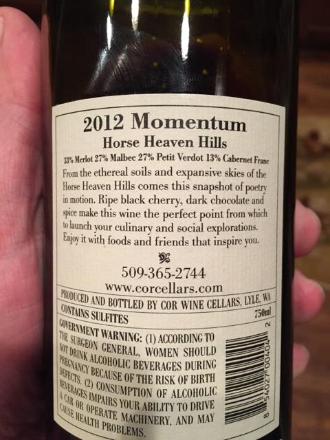 NWwines's tweet photo. Enjoying this #wawine, nice #bordeaux style for a Thursday #wiyg #CorCellars http://t.co/Agka67pM7T