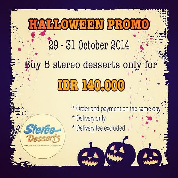 <a href="/AnggiSafhitri/">Anggi Safhitri</a> pagi kak ^^ ada nih halloween promo di #stereopoint Jakarta.. WA/SMS 082227671222 /081284857955 ;)