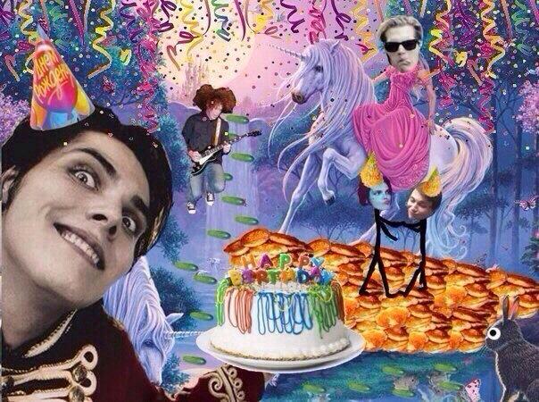Happy birthday ,Frank iero!)   
