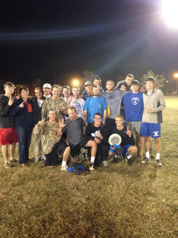 PC_Intramural's tweet image. Congrats to KA the ultimate frisbee champs!! It was a great tournament for all!