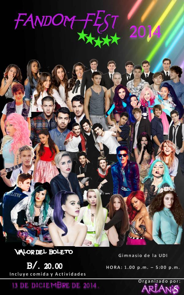cabastr's tweet photo. BOLETOS AL FANDOM FEST AQUÍ! #fandomfest2014 Organizado por @AriansPTY http://t.co/9eZOxsXXiy