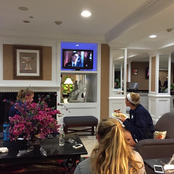 HoyasWSoc's tweet photo. Got to Seton Hall just in time. #scandal #howtogetawaywithmurder #teamshows http://t.co/vP34EaWKlG