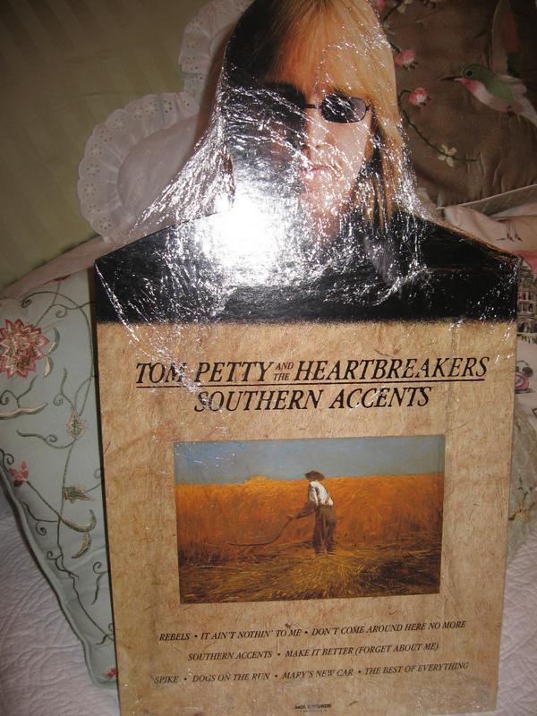 TPHummer's tweet photo. #TPATHThursday tweet from the archive, 1985 SouthernAccents MCA cardboard record store stand-up flat. This is tall! http://t.co/r3qRdTUuBp