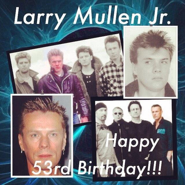 Larry Mullen Jr. 

( D of U2 )

Happy 53rd Birthday!!!

31 Oct 1961 