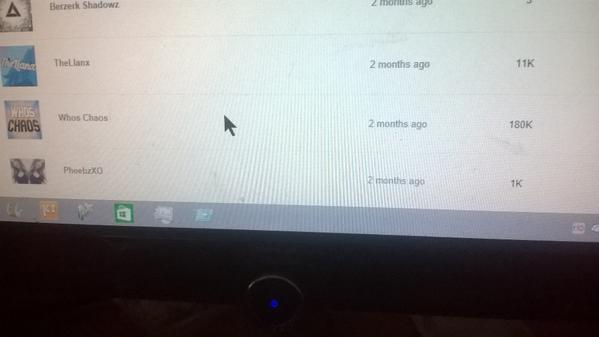 merlotruby1's tweet image. That moment when you look at your subs and @WhosChaos is in it