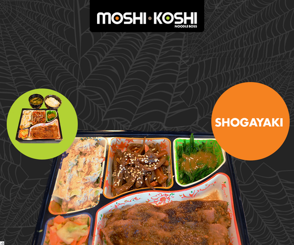 MoshiKoshiBoss's tweet photo. Let your tongue dance with the intense flavors of our Shogayaki. Order now, Moshi Koshi fans! http://t.co/2GHL3EysD6