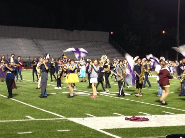 RBVChuckwagon's tweet photo. #RBV band &amp; pageantry. Halloween! http://t.co/9wHjUcWkXq