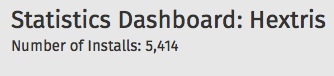 5K+ installs for #Hextris on #FirefoxOS devices all over the world ! That's some great news !
