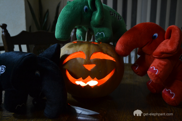 php_elephant's tweet image. Pss.. PHP Develpers! Are you ready for the Helloween? Coz elephants are get-elephpant.com