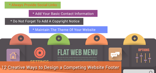 webdesignxperts's tweet image. Top 12 ways to design remarkable footer #website #webdevelopment goo.gl/wnNoy3