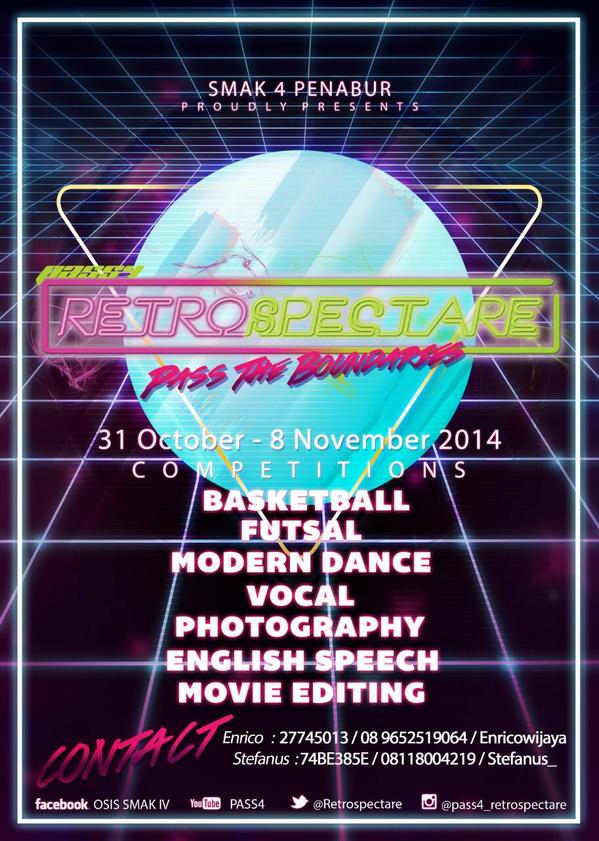 Retro Spectare 31 Oktober - 8 november 2014 INFO : <a href="/RetroSpectare/">PASS4 RETROSPECTARE</a>
