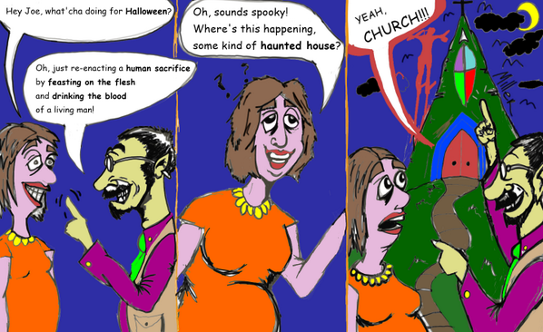 erikfmiller's tweet photo. New #Cartoon: "Black Magic" #Halloween http://t.co/uVlXriM65p