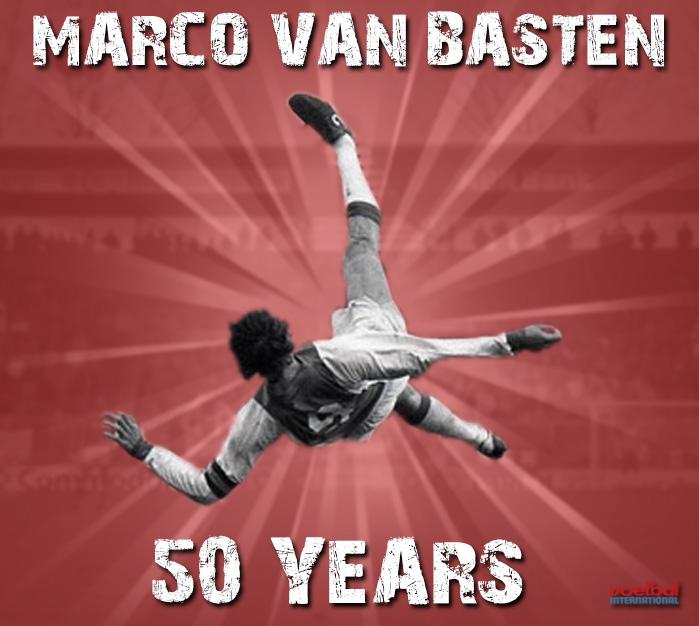 Dutch football legend Marco van Basten turns 50 today. Happy birthday! 