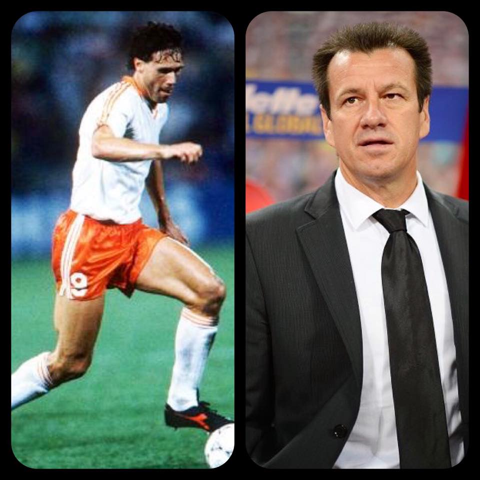HAPPY BIRTHDAY! to two former international stars, Hollands Marco van Basten and Brazils Dunga! 