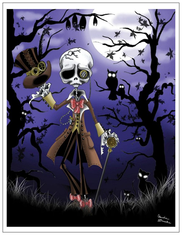 BakemonoLab's tweet photo. La Bakemono Lab augura uno spaventoso Halloween a tutti i suoi lettori!
Artwork by Claudia Ducalia http://t.co/o1VnmNCKvt