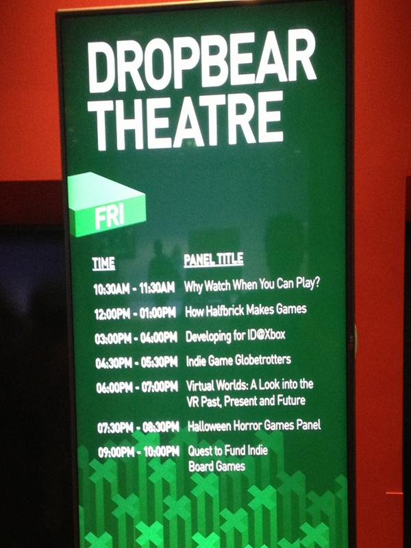 IRLShooter's tweet photo. Gret down to the Dropbear theatre tales of horror begin in 30 mins http://t.co/xet47rXJRn