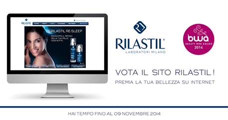 #Vota #Rilastil.com come tuo preferito ai #BeautyWebAward2014!
bit.ly/1qi91Pw