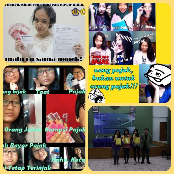 Selamat panas2an , ini dia loh para juara lomba #selfie #HaiTax #TaxInHarmony