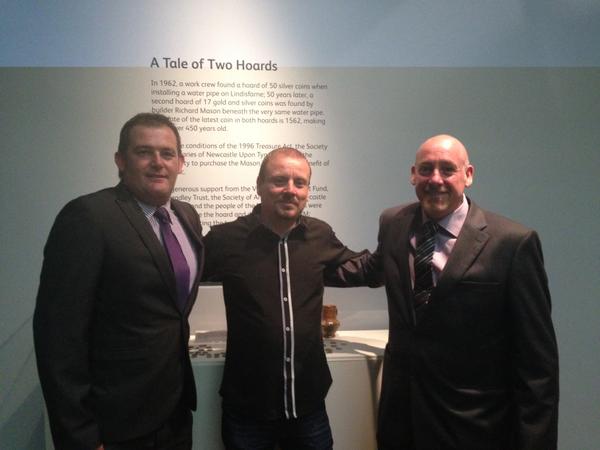 GNM_Hancock's tweet photo. @NRHunters here you are with the two hoards. Thank you for your very generous donation. We did it! #savedthehoard http://t.co/PKKuFCfIET