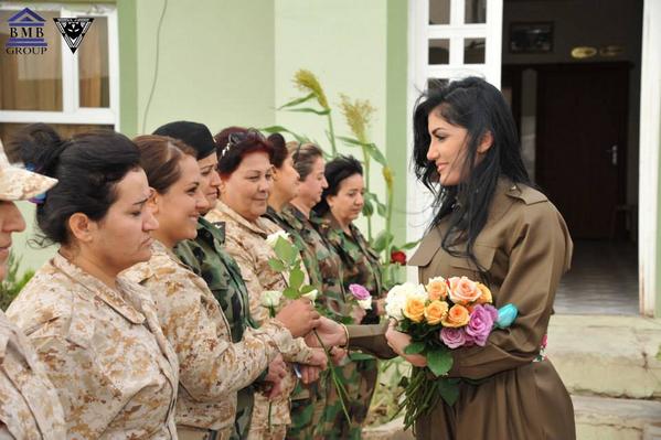 HellyLuv1's tweet photo. "Love is much like a wild rose, beautiful and calm,
but willing to draw blood in its defense" 
#KURDISTAN #PESHMARGA http://t.co/kKKTKfGLMW