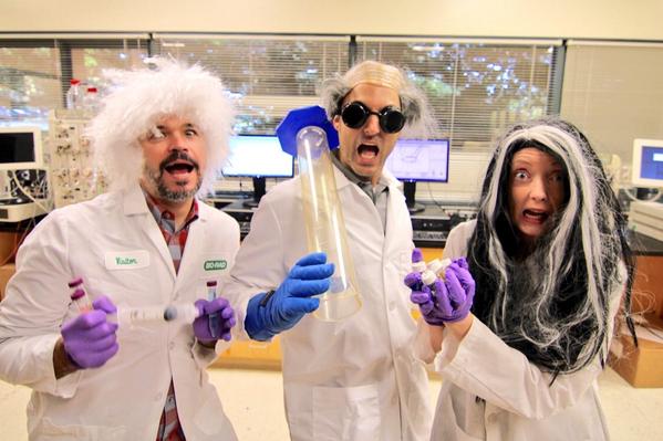 BioRadLifeSci's tweet photo. Trick or Tweet! Show us your inner #MADSCIENTIST and mention @BioRadLifeSci. We’ll RT our favorite photos! http://t.co/FVjDhP2Mu6