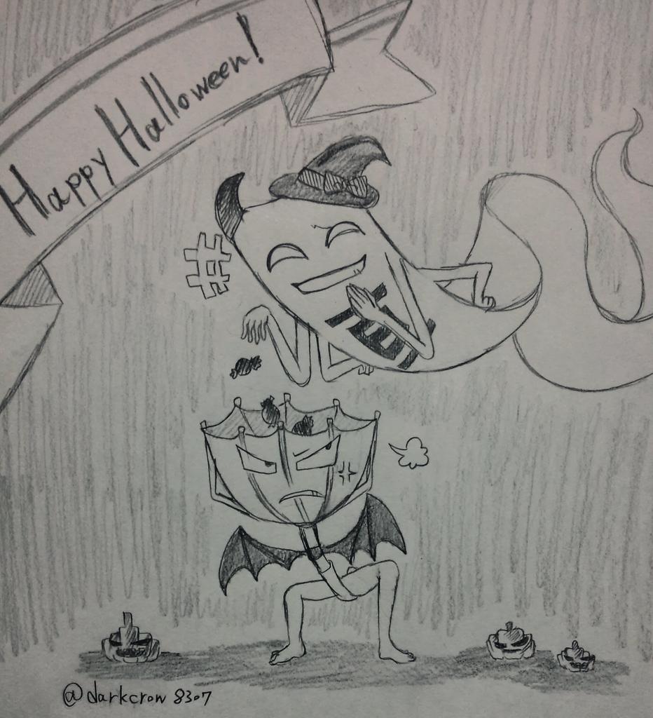 月影零奈 On Twitter 妖怪ウォッチ深夜のお絵描き60分一本勝負 既にハロウィン絵を描いてしまったのでワンドロはシャーペン絵です ゴメンゴメン一旦ゴメン すみません 一応元になってる奴も乗っけときます W Http T Co Wx1fly9x1z