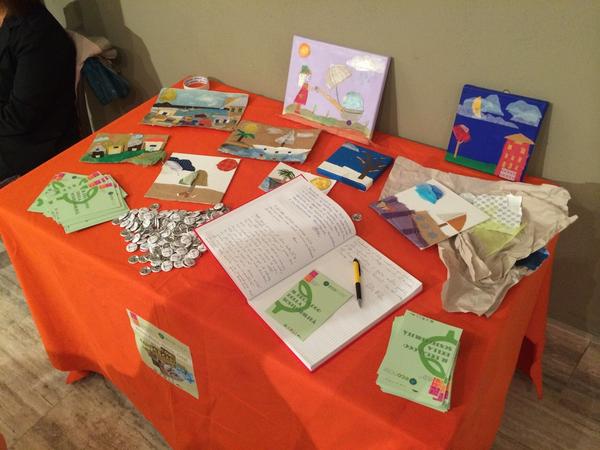 #econote #ricicla il vostro cartone, opere creative realizzate dai bambini durante il laboratorio <a href="/mostraoltremare/">Mostra d'Oltremare</a>