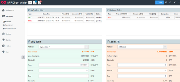 We are pleased to say that #Saffroncoin decentralized exchange testing is successful! $SFR #SFR #SFRDirect