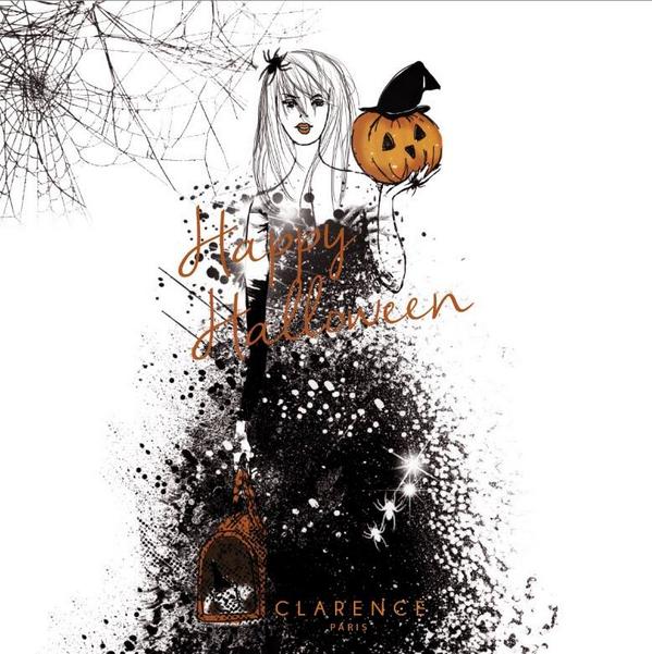 Happy Halloween from #Clarence_paris #Halloween