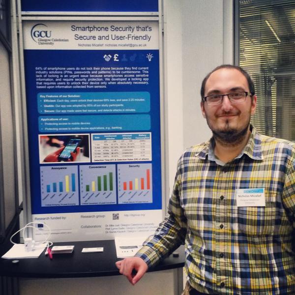 ITT_Research's tweet photo. @nickmicallef poster in collaboration with Mike Just, Lynne Baillie &amp; @GunesKayacik at @SICSA_Scotland Demofest2014 http://t.co/ExshNSHcsb