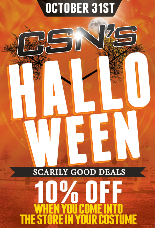 CARDIFFSPORTSNU's tweet photo. Make the most of today's Halloween deals! Instore and online!  #CSNHalloween #TeamCSN http://t.co/D3ZoYeSC6K