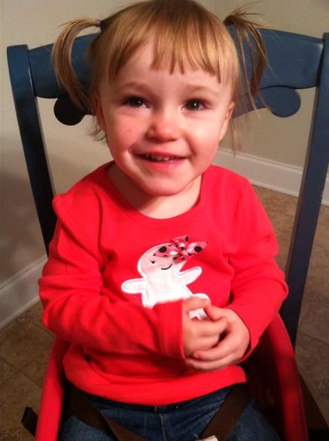 Harper thinks she gets candy because it is Nick Sabans birthday . . . and theres nothing wrong with that :) 