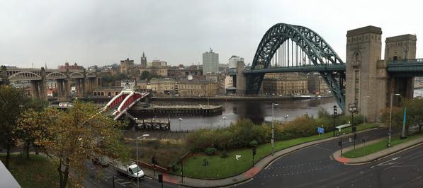 CageWarriors's tweet image. Good morning from the banks of the Tyne here in Newcastle, where we&apos;re getting set for today&apos;s #CWFC73 weigh-ins!