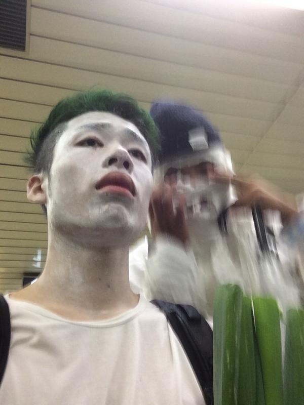 原宿を制圧しにきた。 ミイラとネギ星人