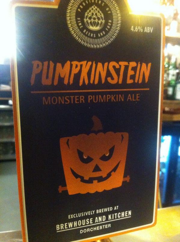 justsgarselis's tweet photo. Thank you @BKDorchester and specially @Brewhousebrewer .. Delicious, delicately spiced monster pumpkin ale.. 😍 http://t.co/Kf9gPJhcAv
