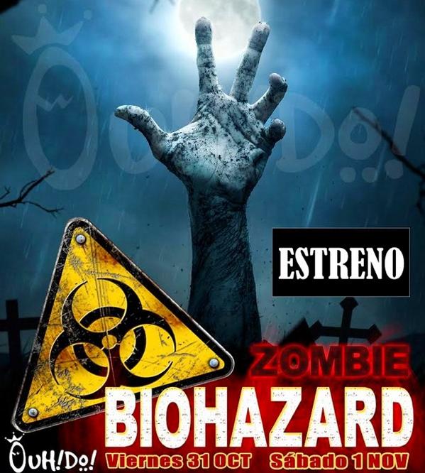 OuhDo's tweet photo. Avui estrenem ZOMBIE BIOHAZRD! Us esperem a tots per gaudir d'un show terrorífic! http://t.co/6UnDU7dV49