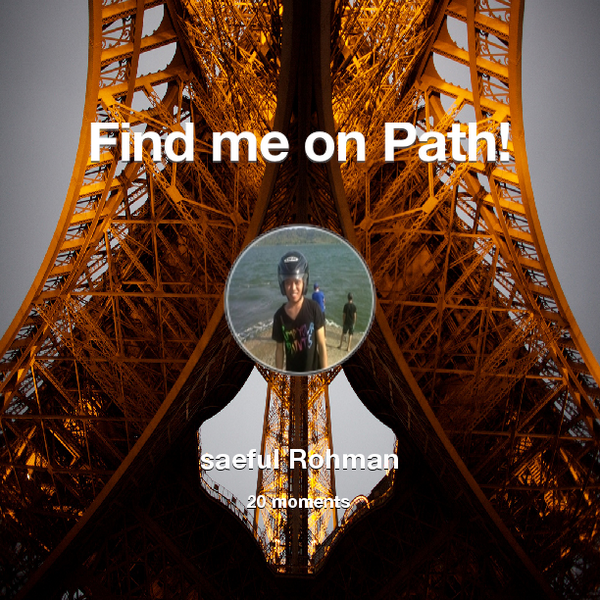 ipulllllhmmmmmm's tweet photo. I've shared 20 memories with my friends on #Path - see them now at http://t.co/Ud4vuhbxGs! #thepersonalnetwork http://t.co/VTvrRNHbFc