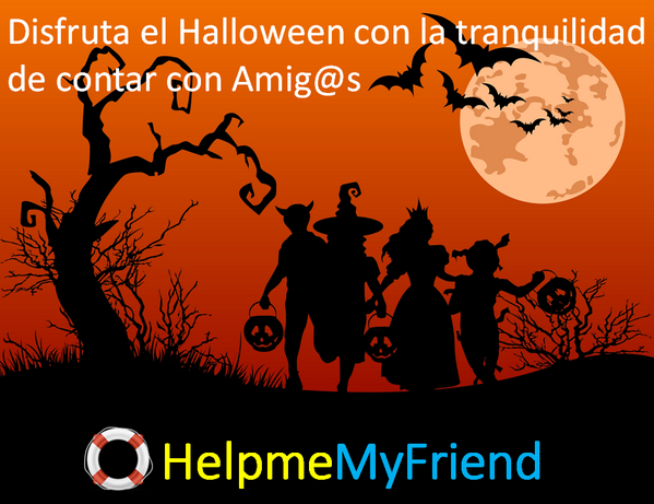 HelpmeMyFriend_'s tweet photo. El #Halloween se disfruta mejor con la #tranquilidad de contar con amig@s... Feliz día a tod@s @HelpmeMyFriend_ http://t.co/agPU5TQWd3