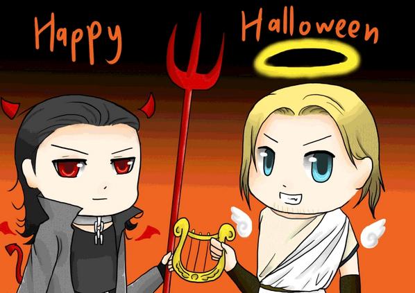 LokiChibi's tweet image. 🎃 👻 HAPPY HALLOWEEN DAY 🎃 👻