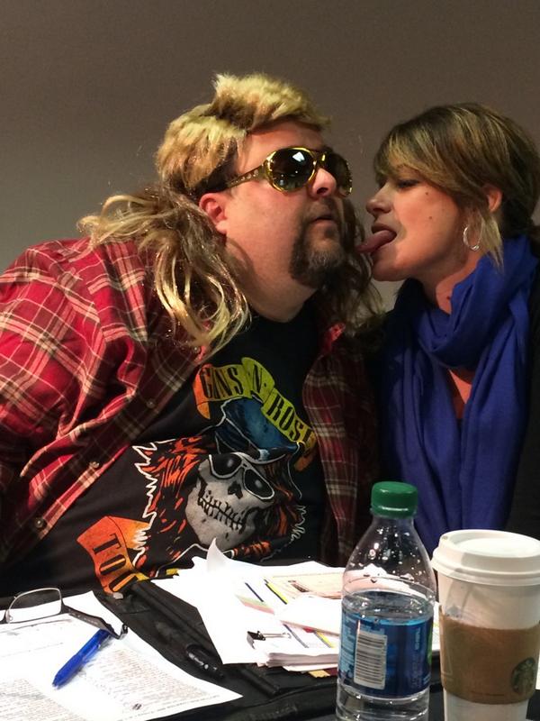 B2BDayton's tweet photo. "Randy" is freakin' us out this morning. So trashy. #bni #Halloween2014 @idoter http://t.co/gtwLNFODg0