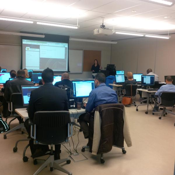 FS4YSINCRC's tweet image. "@TPSChrisBoddy: Hey there's @mrsmeaghangray teaching another class of TPS social media users. #LESM http://t.co/xO814WFOno" #GoodNews :)