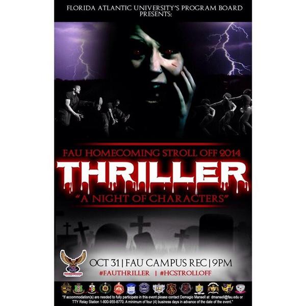 Tonight is the night!!! Meet us in the Rec at 9! 
#FAUTHRILLER
#HCSTROLLOFF